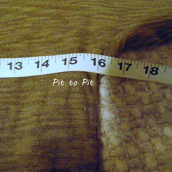 NY & Co. Ruched Drawstring Knit Top S Brown Heathered Minimalist Earthy Neutrals - Picture 7 of 8